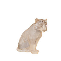 Tiger Sitting Sculpture, small